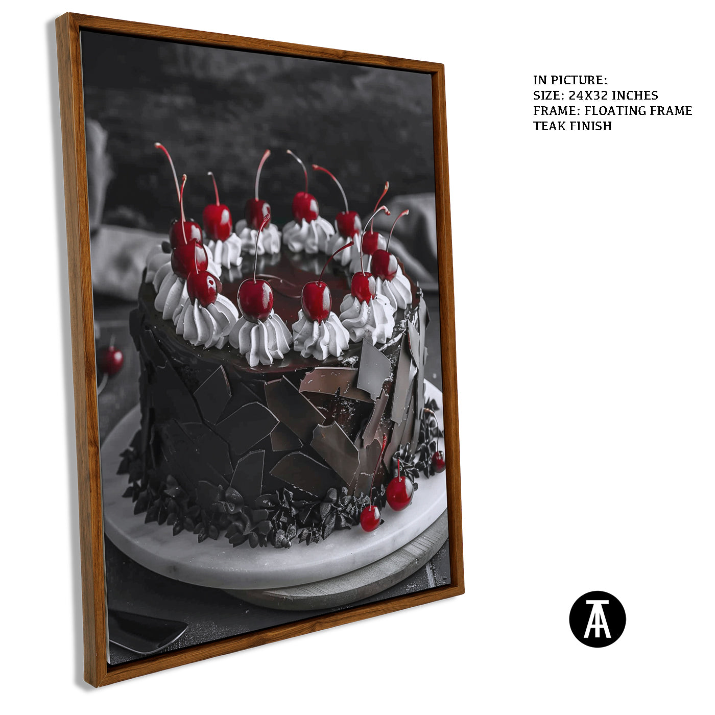 Artwork in Floating Frame