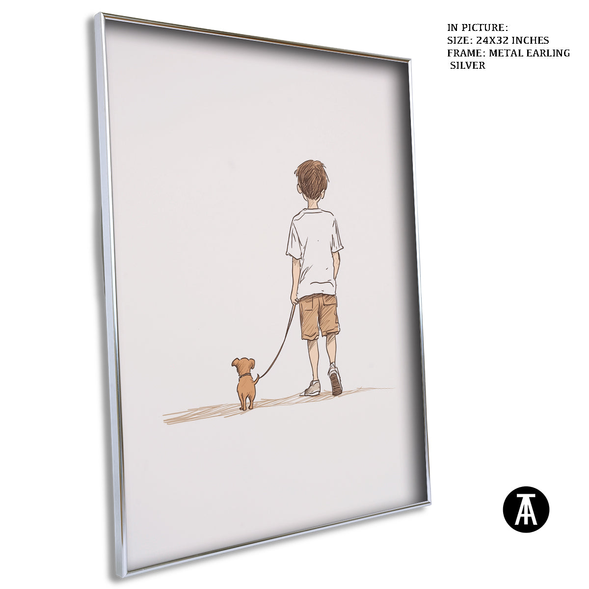 Artwork in Black Frame