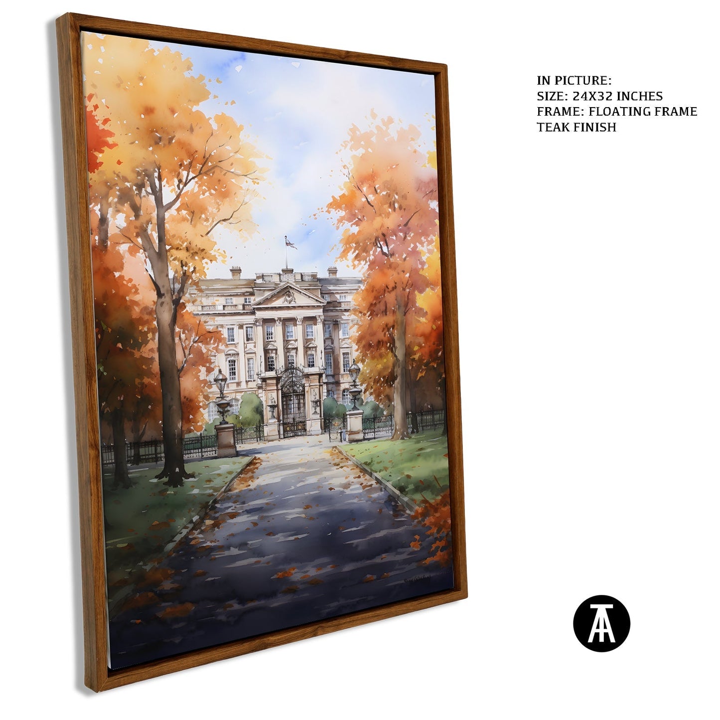 Artwork in Floating Frame