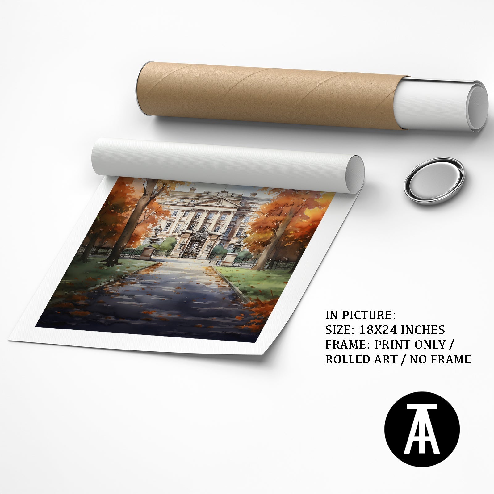 Artwork as Print Only or Rolled Art
