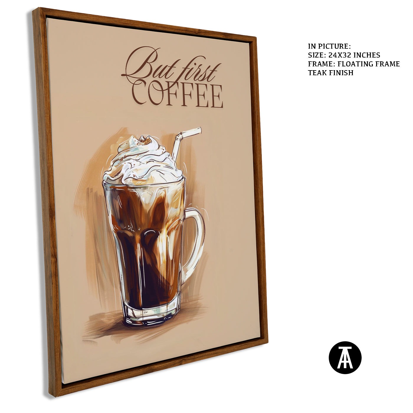 Artwork in Floating Frame