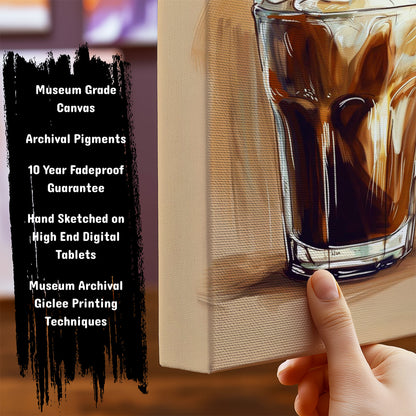 Information about Vintage Cafe Art Print