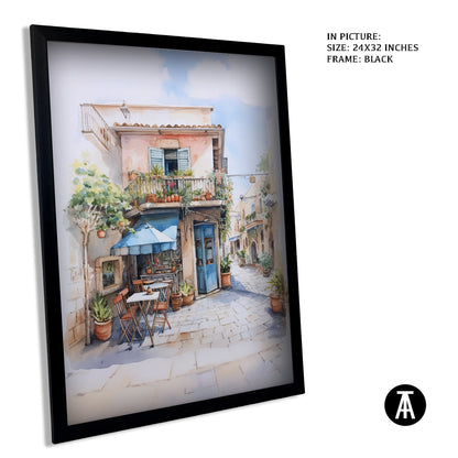 Artwork in Metal Earling Silver Frame