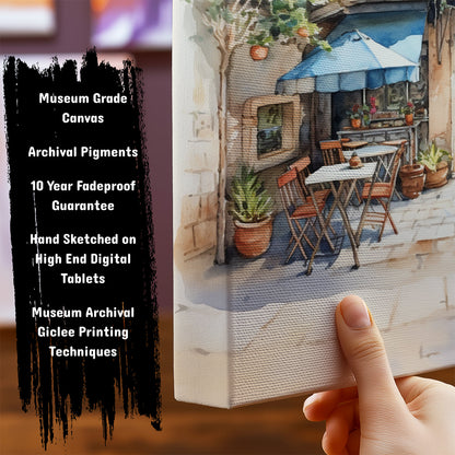 Information about Vintage Cafe Art Print