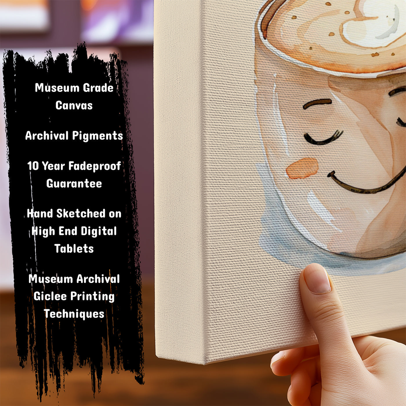 Information about Vintage Cafe Art Print