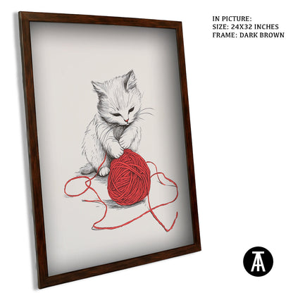 Artwork in Metal Champagne Gold Frame