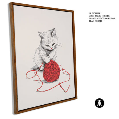 Artwork in Floating Frame