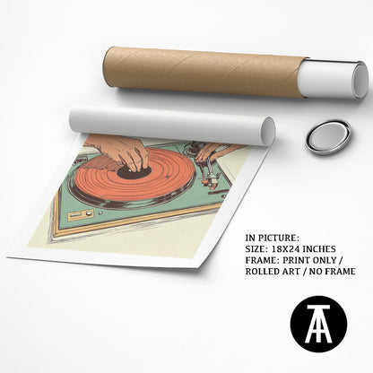Artwork as Print Only or Rolled Art