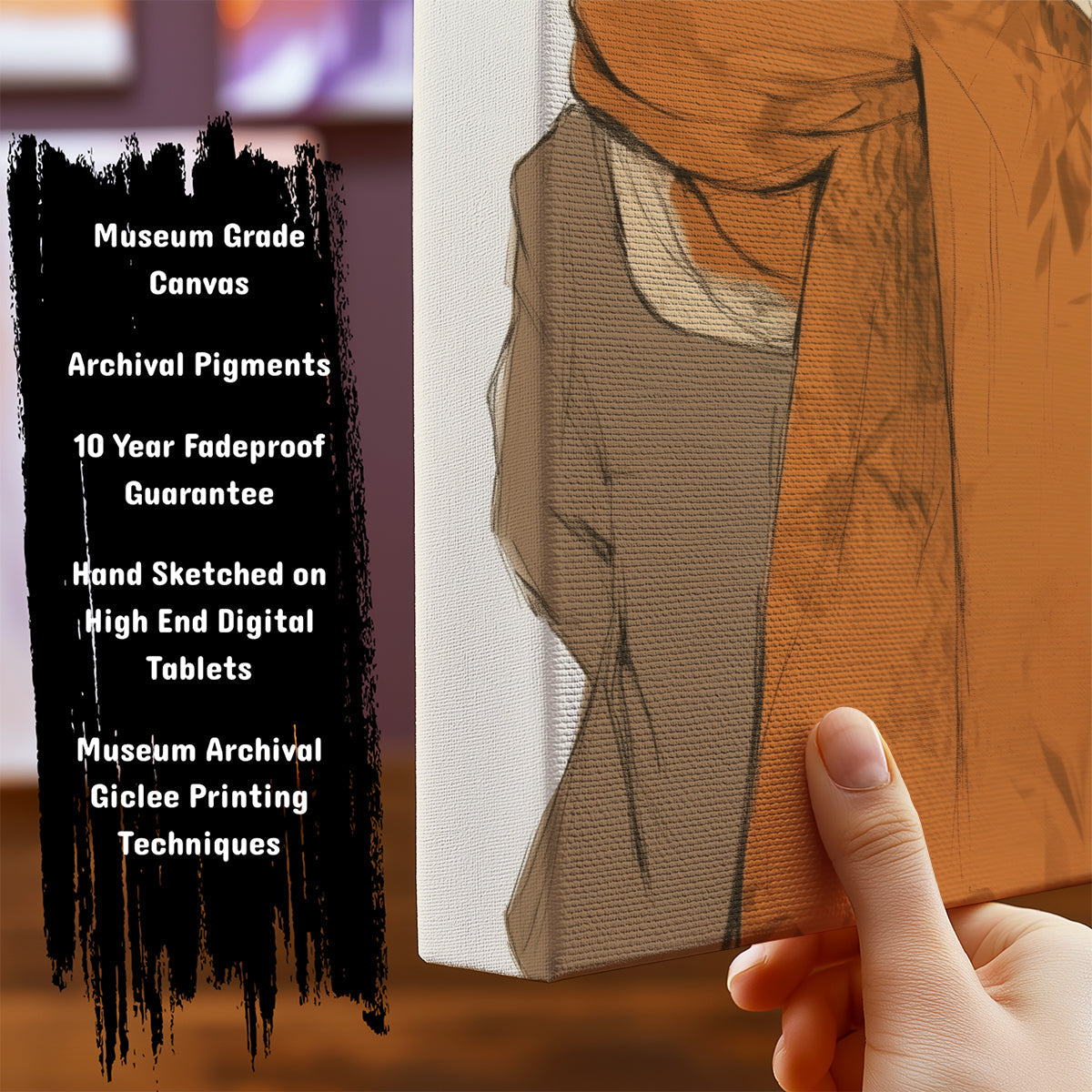 Information about Minimalist Canvas Art Print