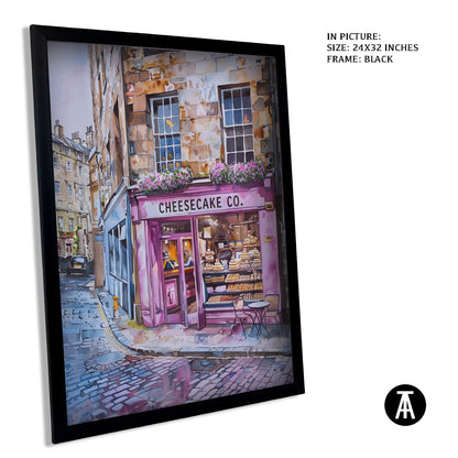 Artwork in Metal Earling Silver Frame
