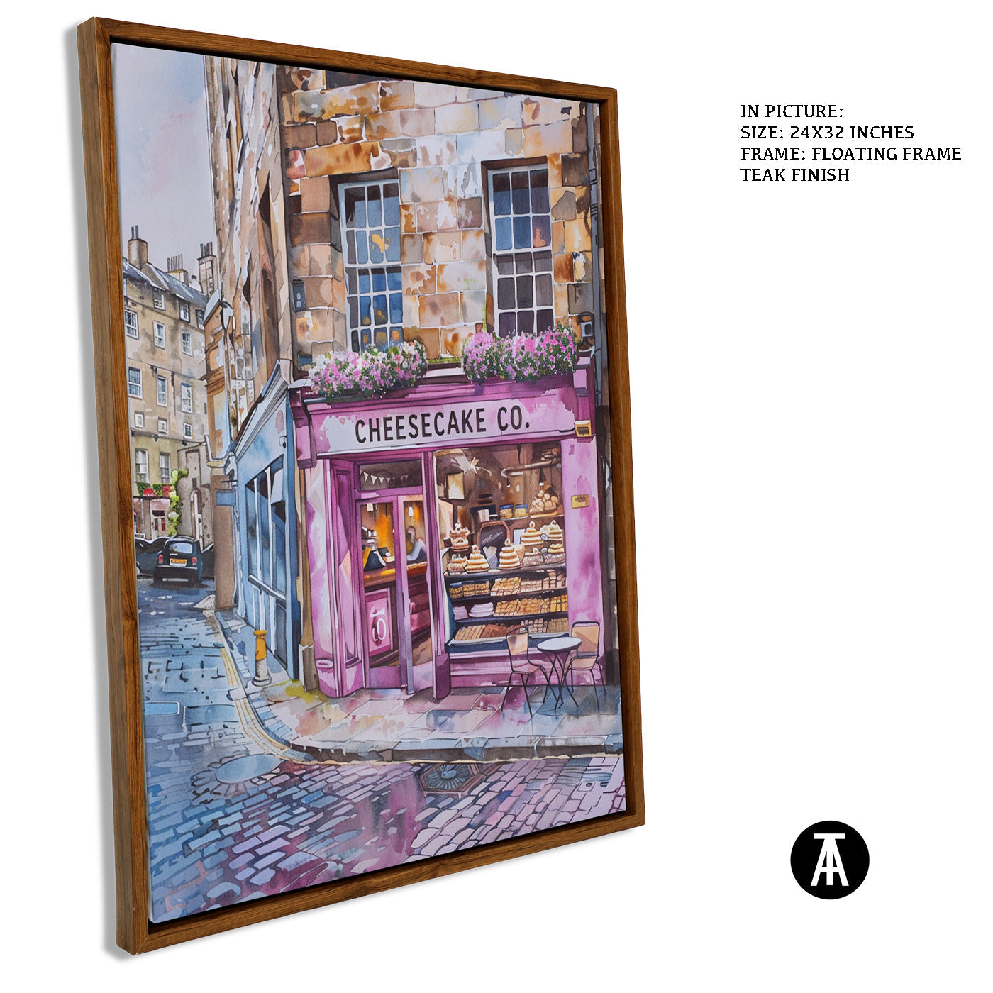 Artwork in Floating Frame