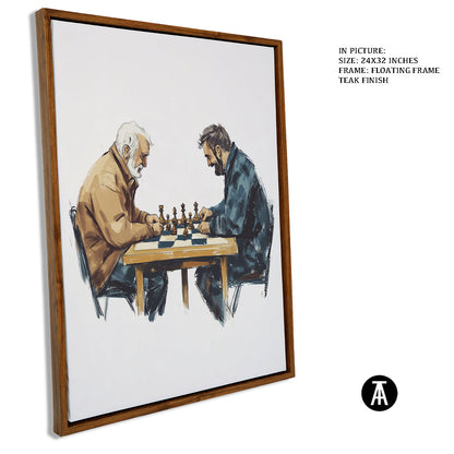 Artwork in Floating Frame