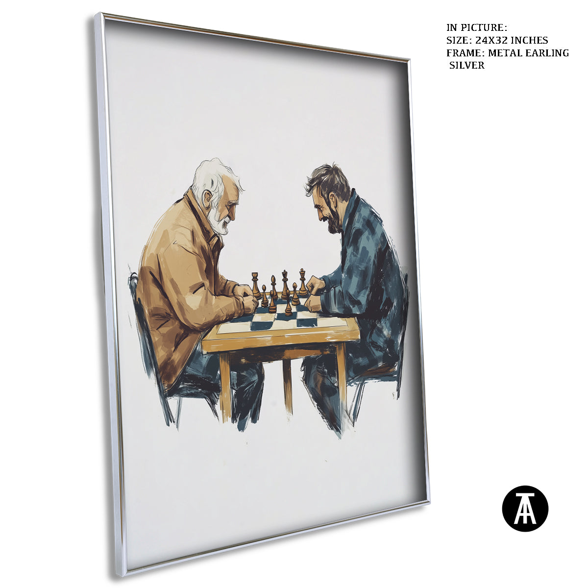 Artwork in Black Frame