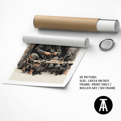 Artwork as Print Only or Rolled Art