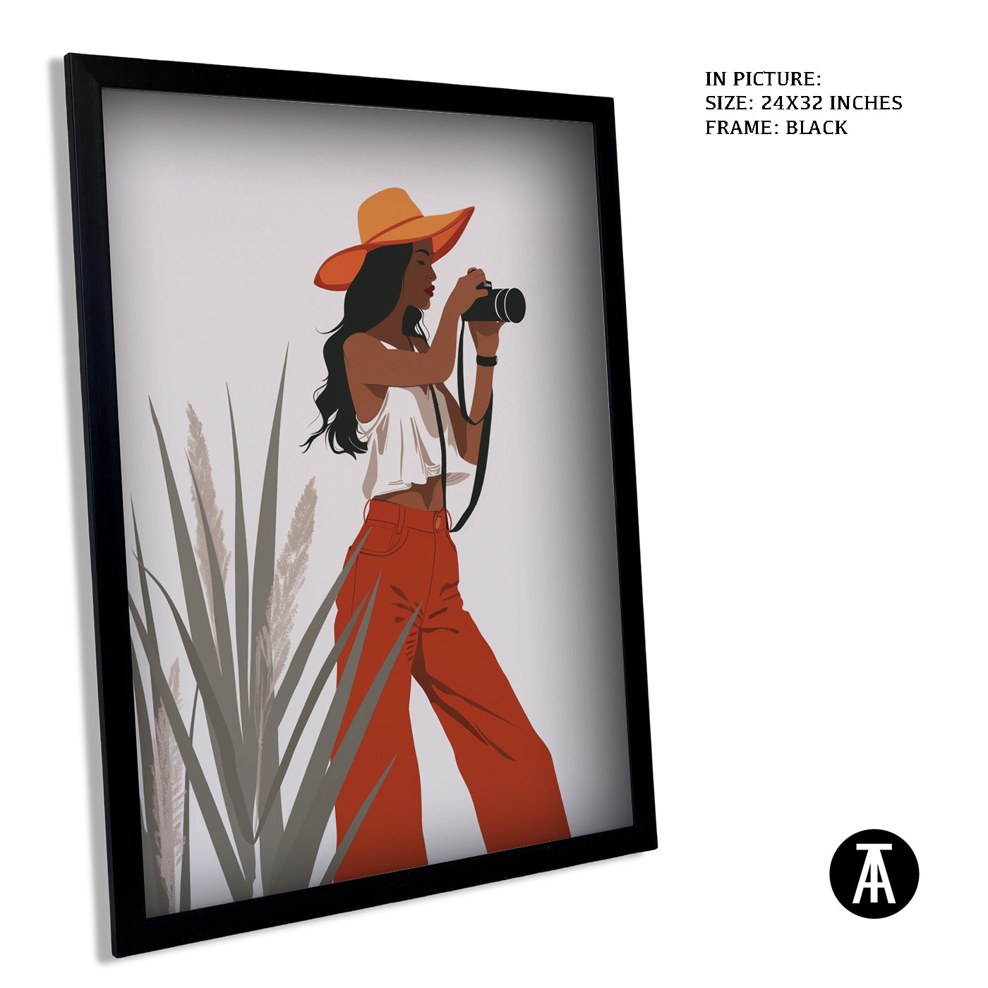 Artwork in Black Frame