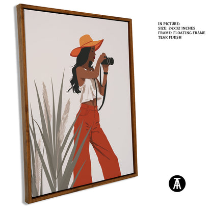 Artwork in Floating Frame