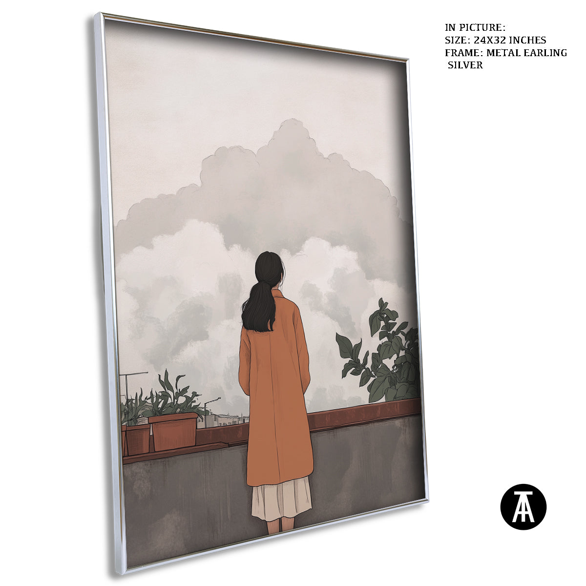 Artwork in Black Frame