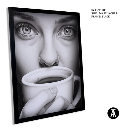 Artwork in Metal Earling Silver Frame