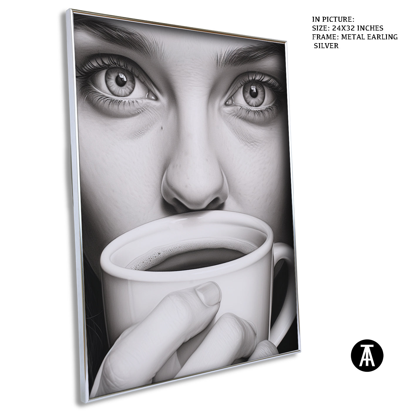 Artwork in Black Frame
