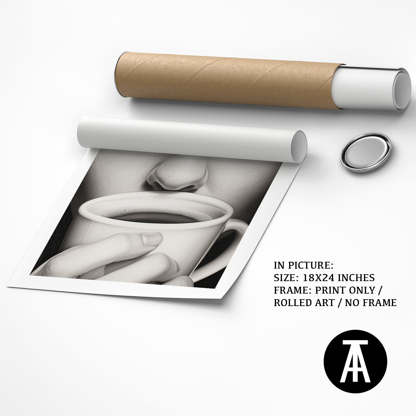 Artwork as Print Only or Rolled Art