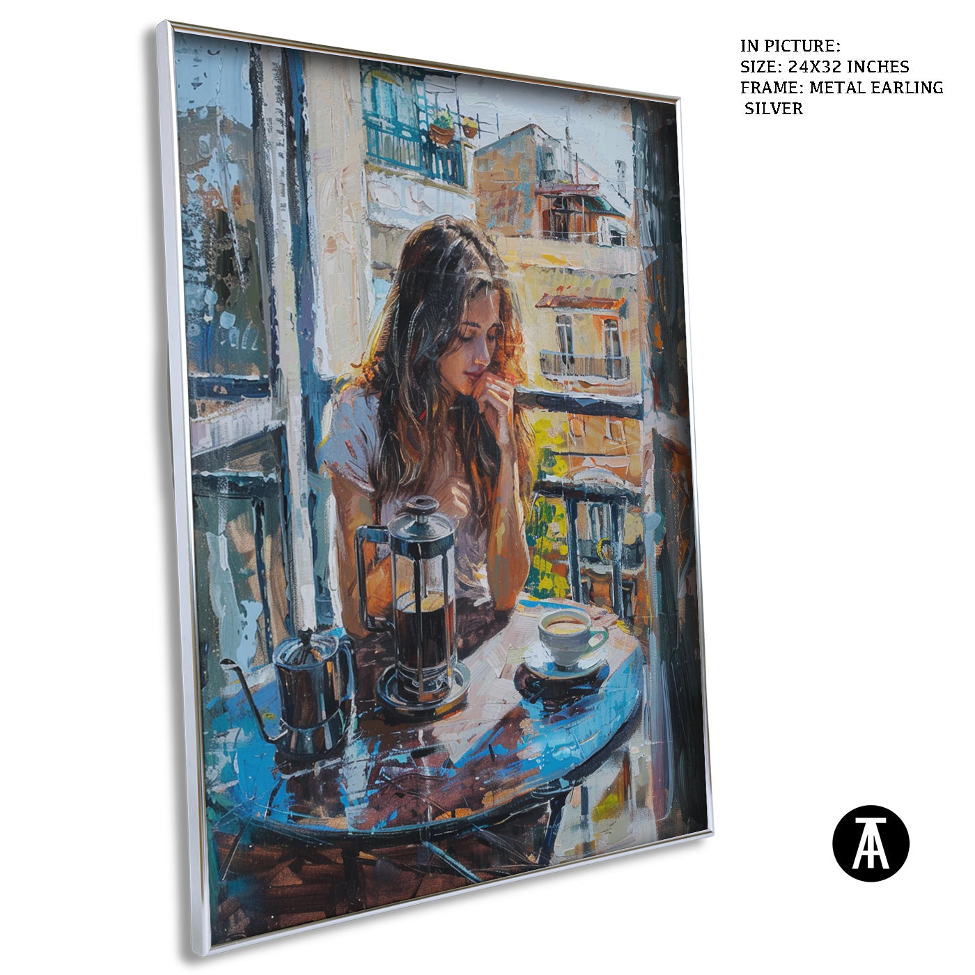 Artwork in Black Frame