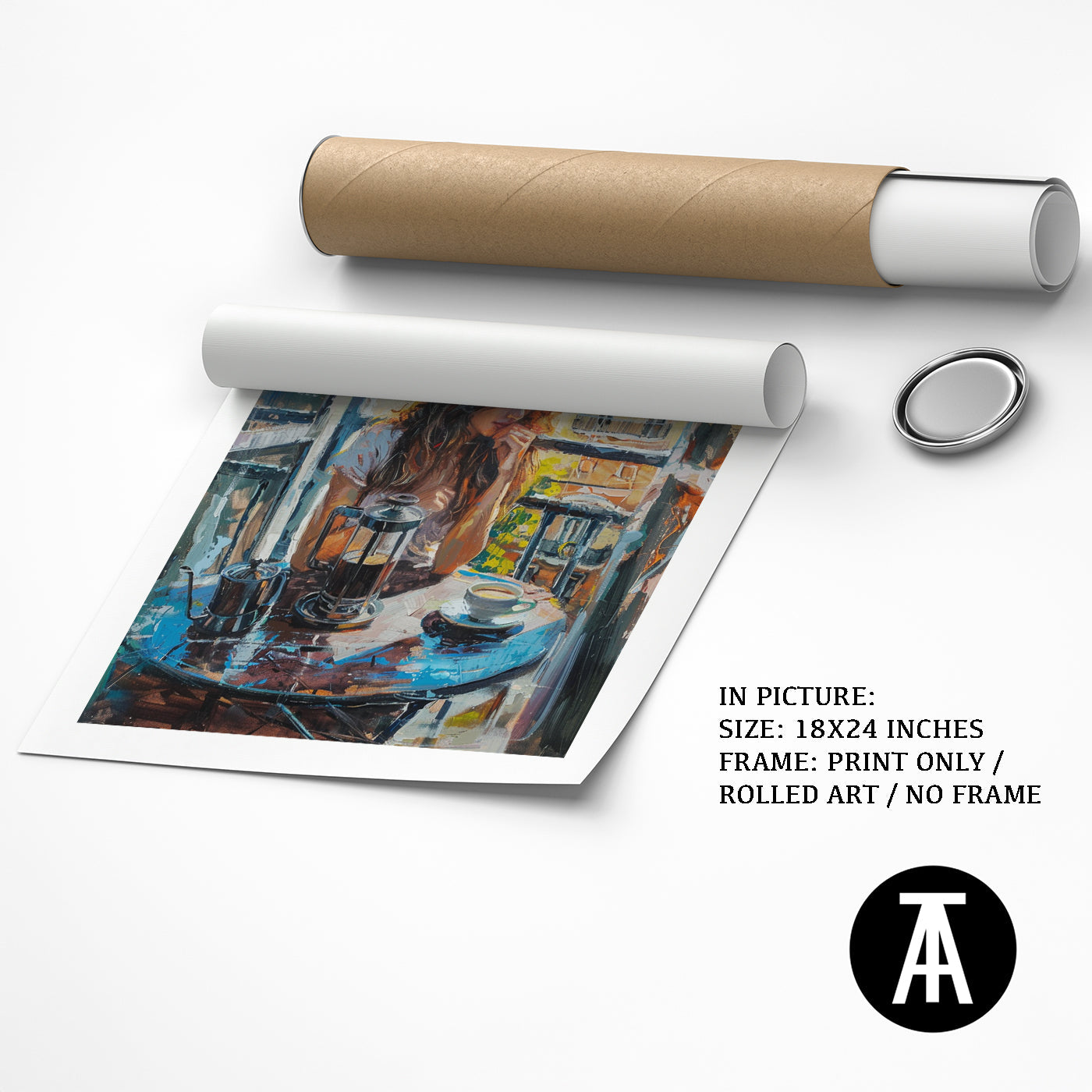 Artwork as Print Only or Rolled Art