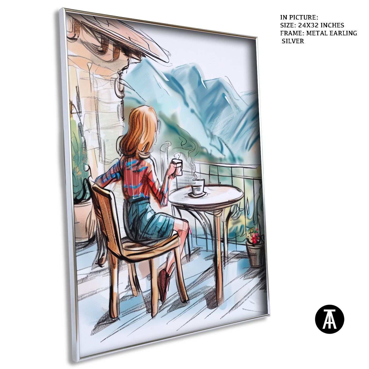 Artwork in Black Frame