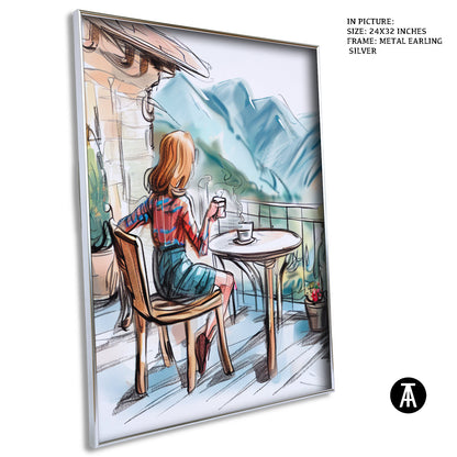 Artwork in Black Frame
