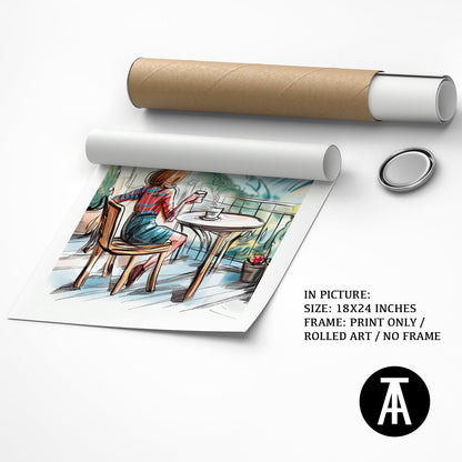Artwork as Print Only or Rolled Art