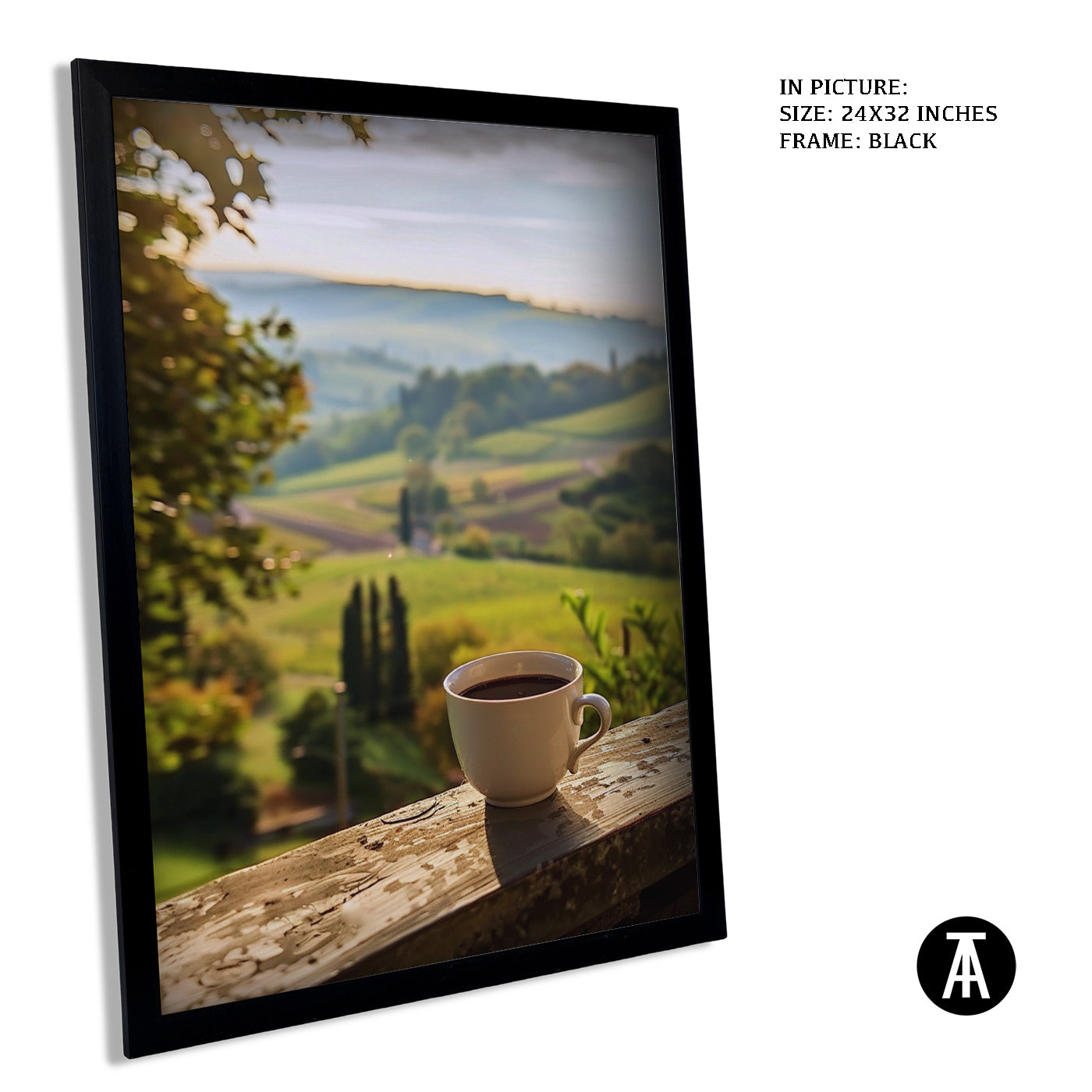 Artwork in Metal Earling Silver Frame