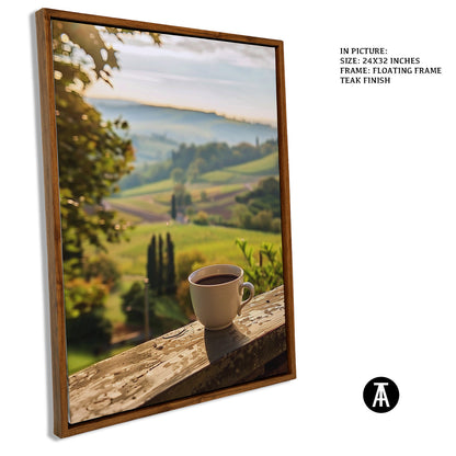 Artwork in Floating Frame