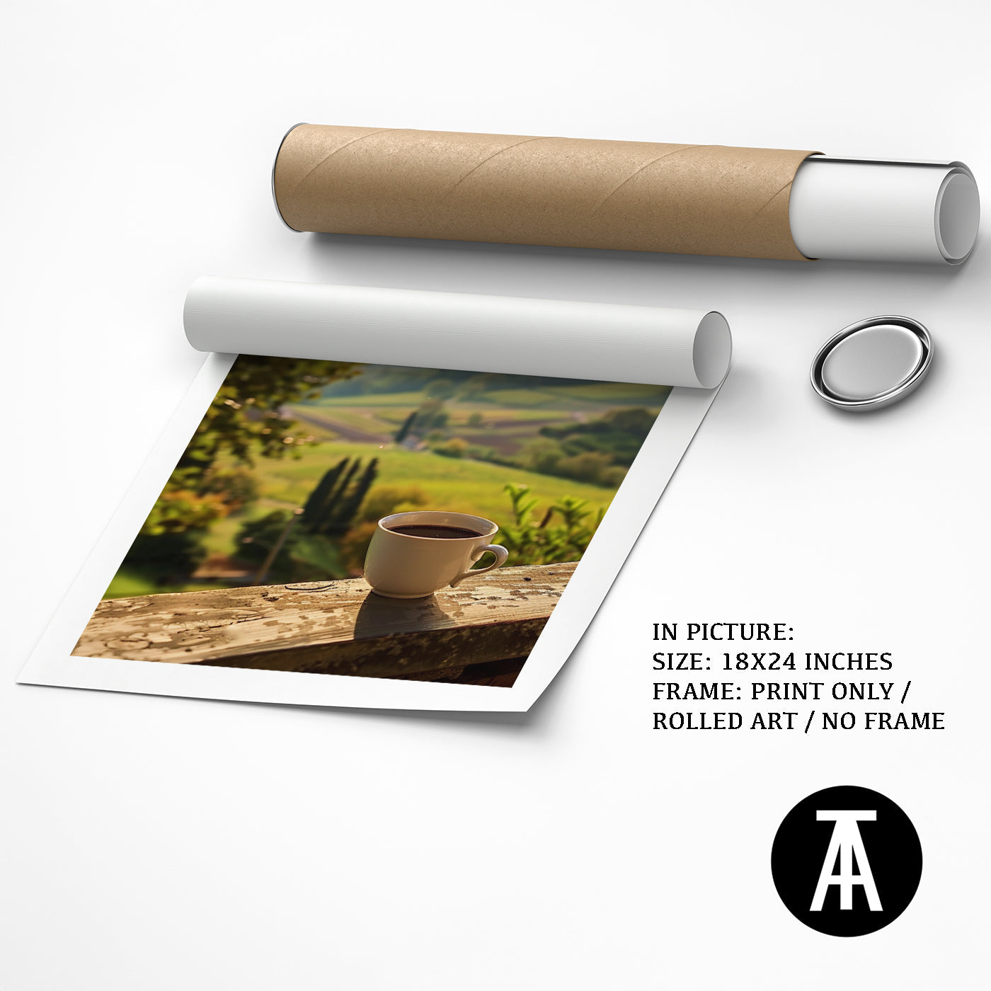 Artwork as Print Only or Rolled Art