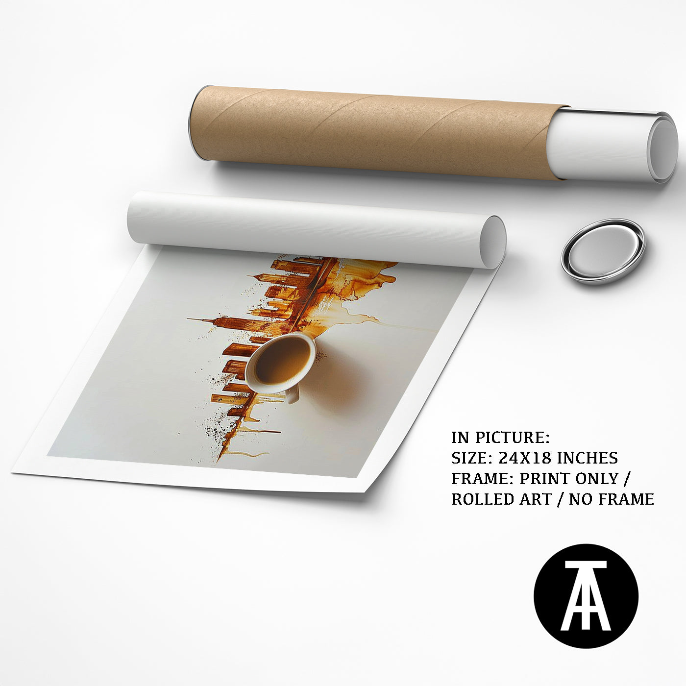 Artwork as Print Only or Rolled Art