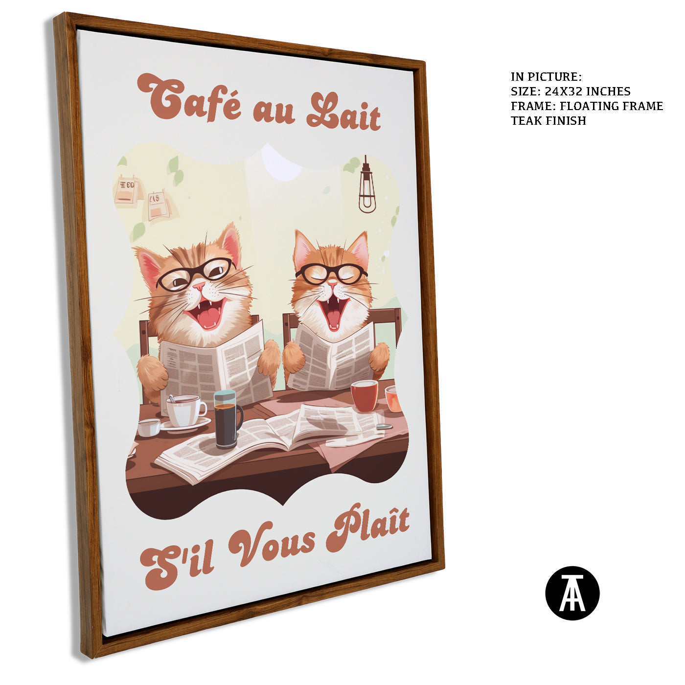 Artwork in Floating Frame