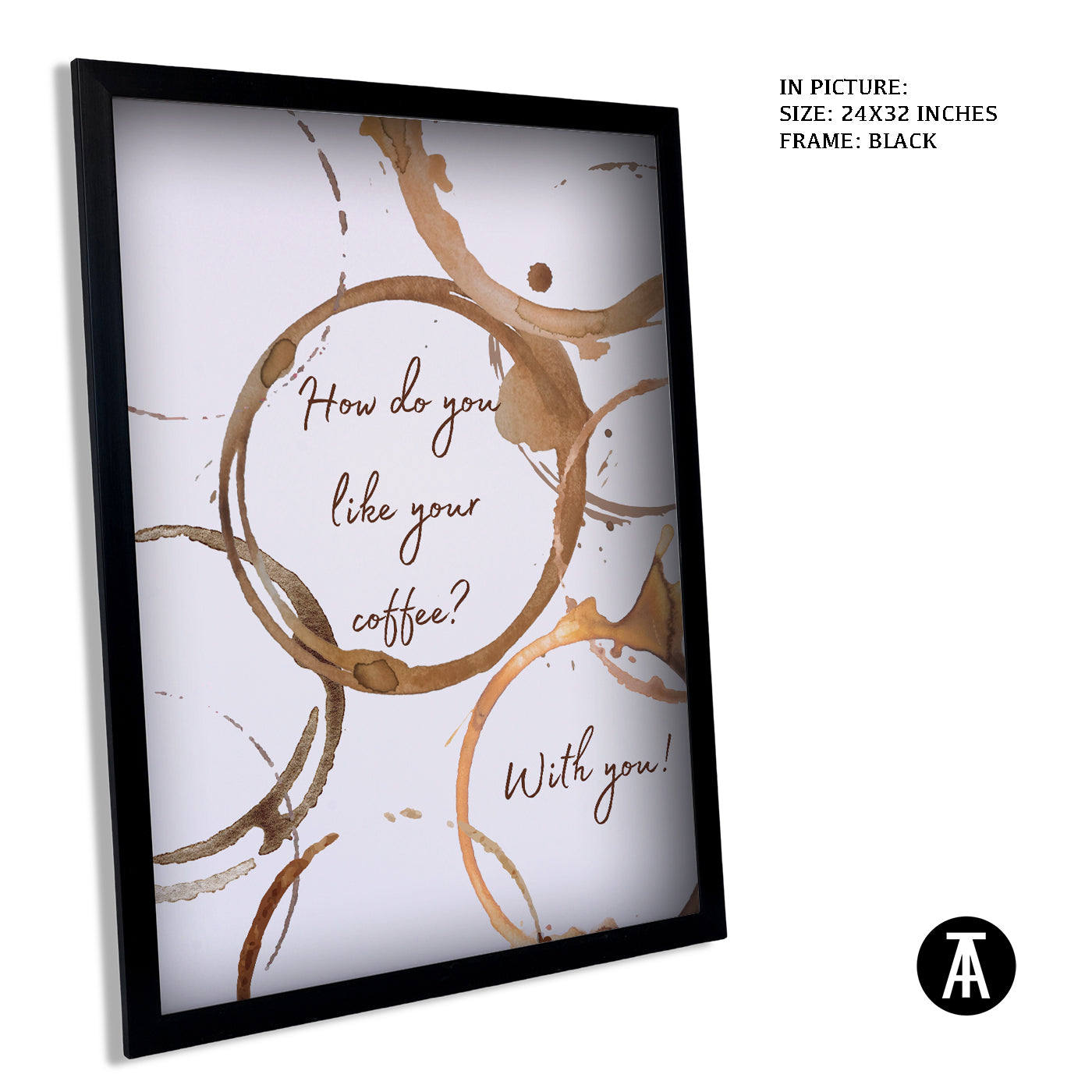 Artwork in Metal Earling Silver Frame