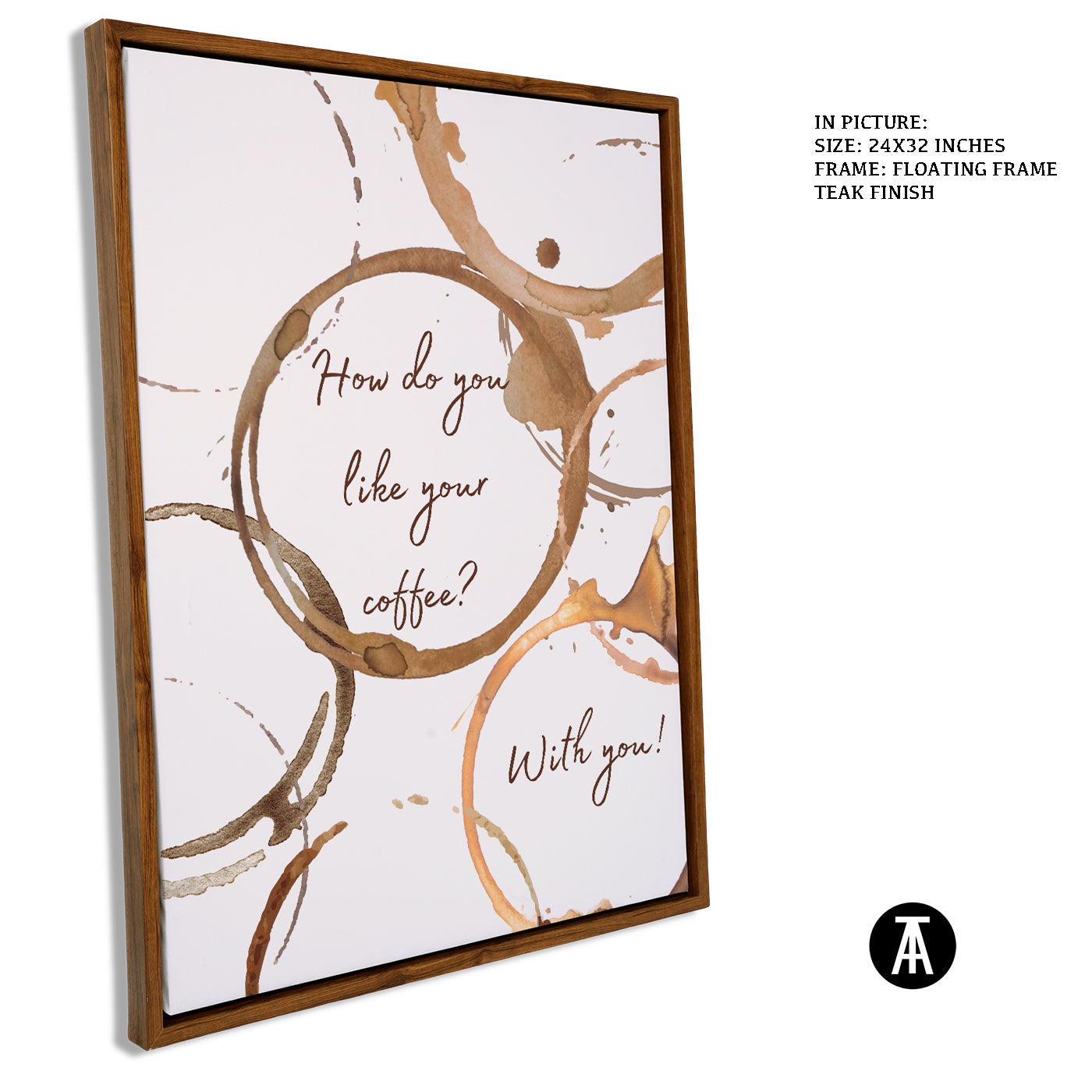 Artwork in Floating Frame