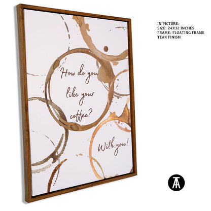 Artwork in Floating Frame