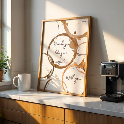 Cafe Artwork in a Lifestyle Setting