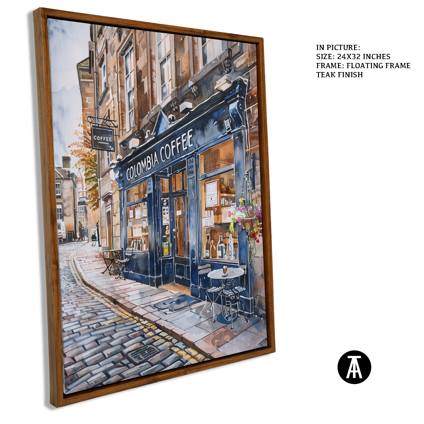 Artwork in Floating Frame