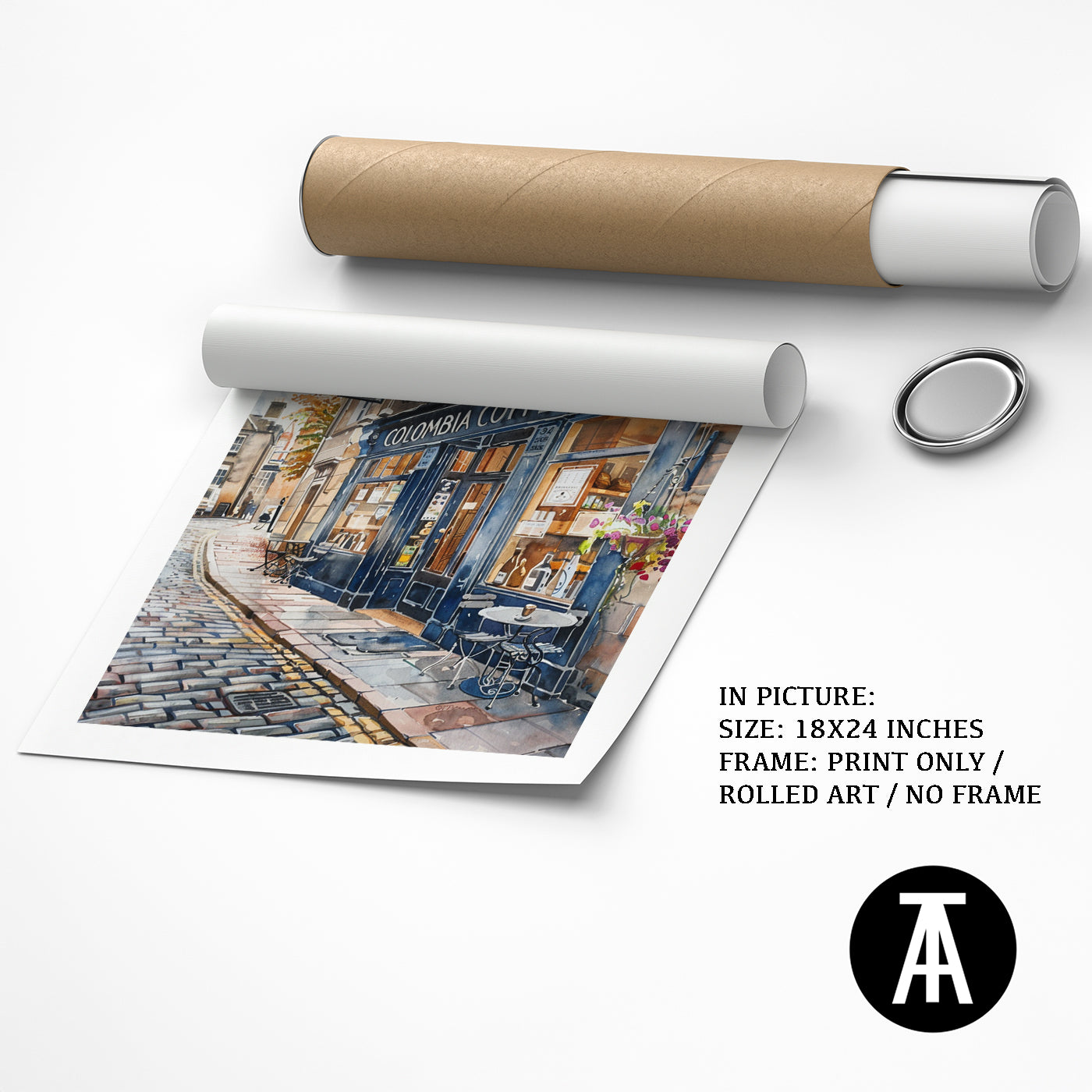 Artwork as Print Only or Rolled Art