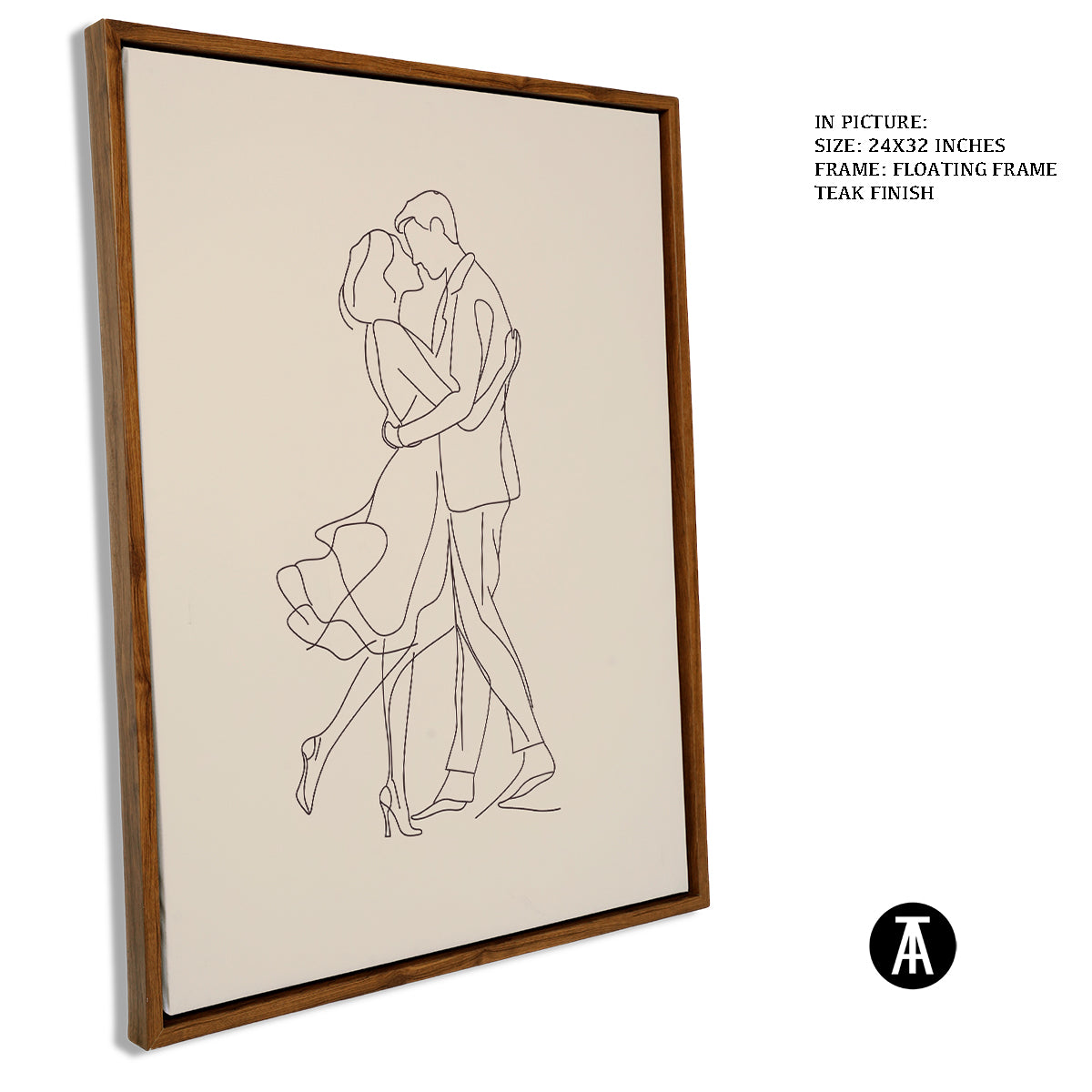 Artwork in Floating Frame
