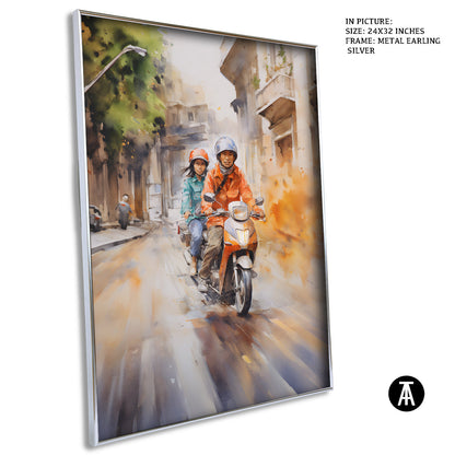 Artwork in Black Frame