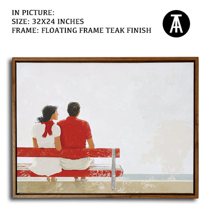 Artwork in Floating Frame
