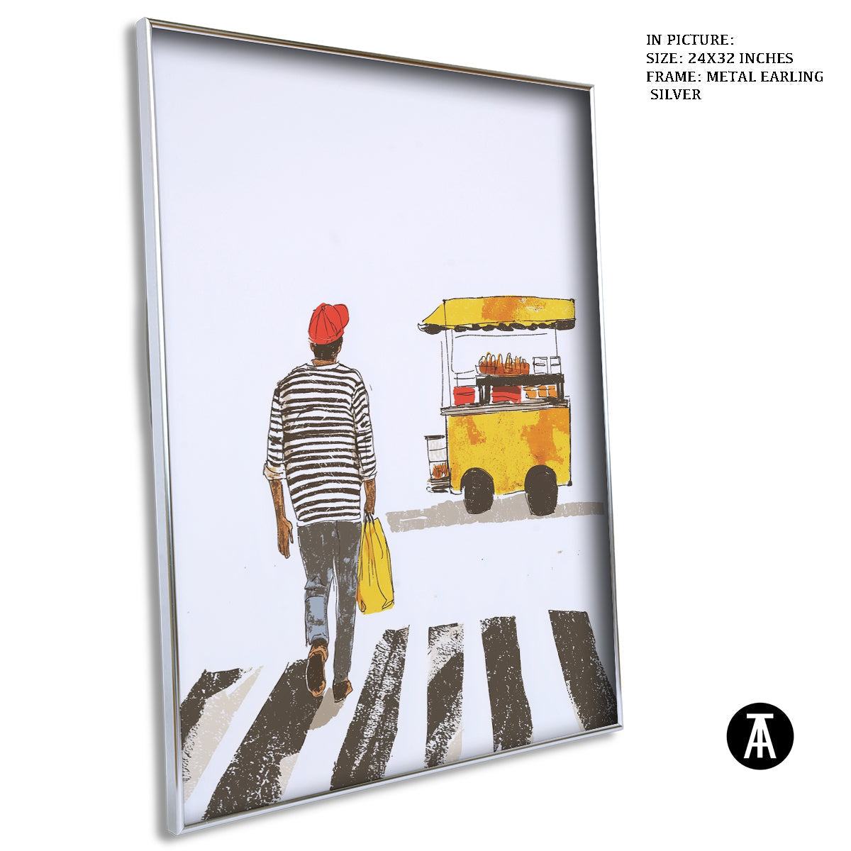 Artwork in Black Frame