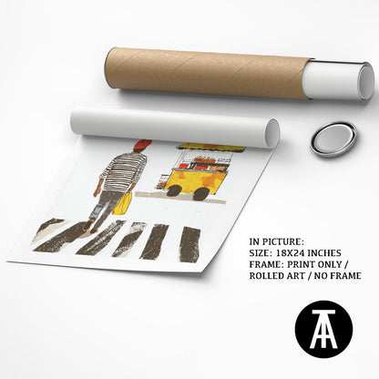 Artwork as Print Only or Rolled Art