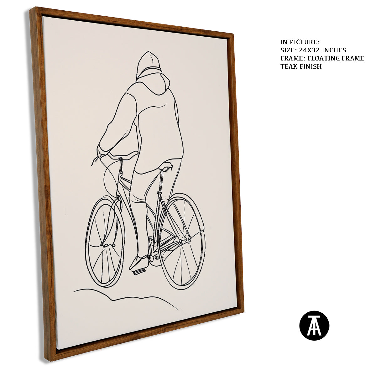Artwork in Floating Frame