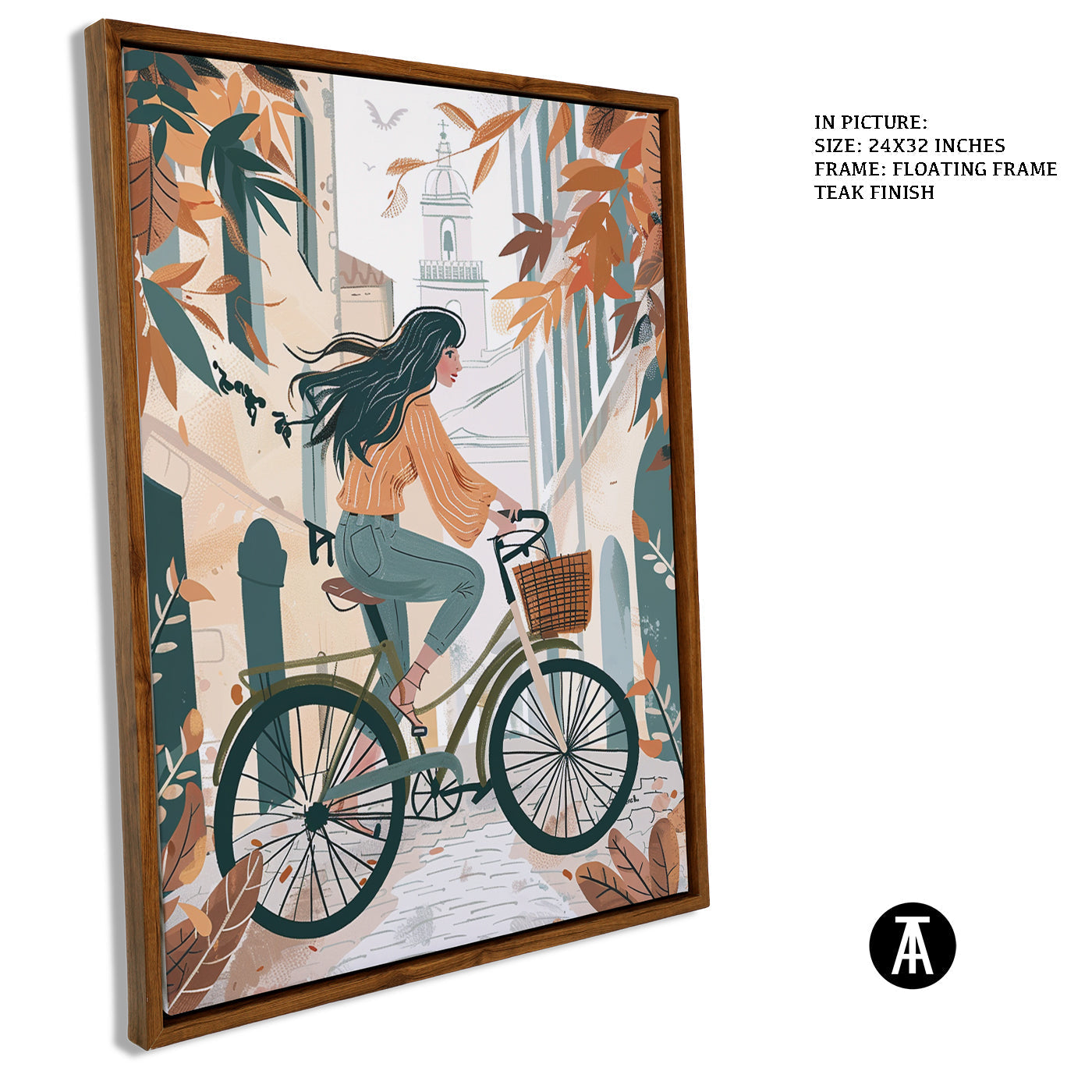 Artwork in Floating Frame
