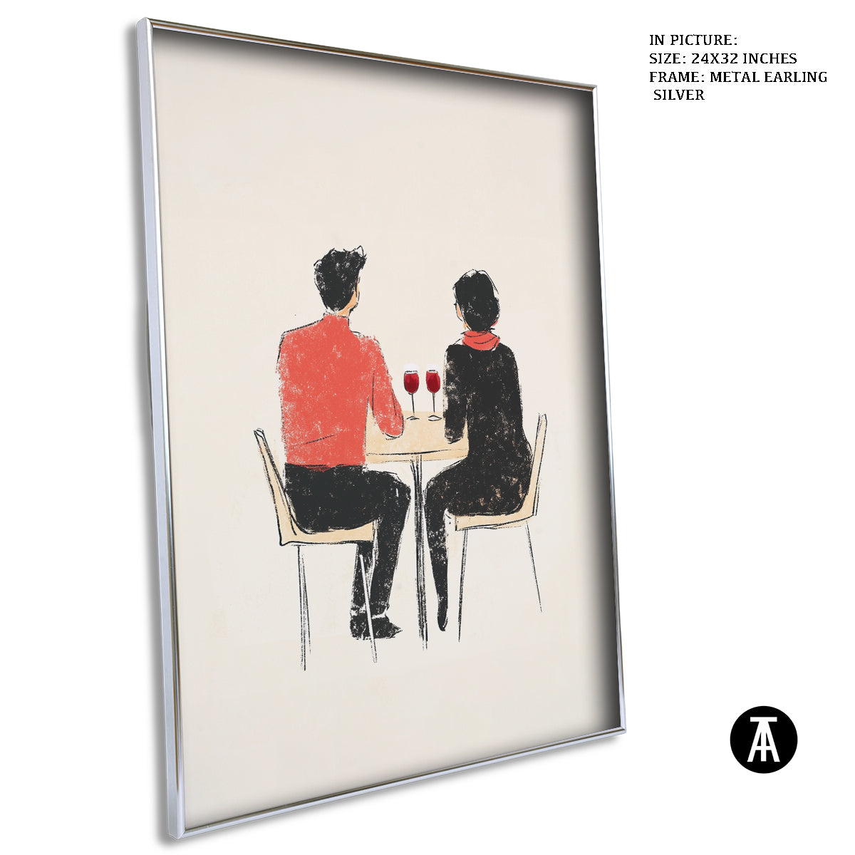 Artwork in Black Frame