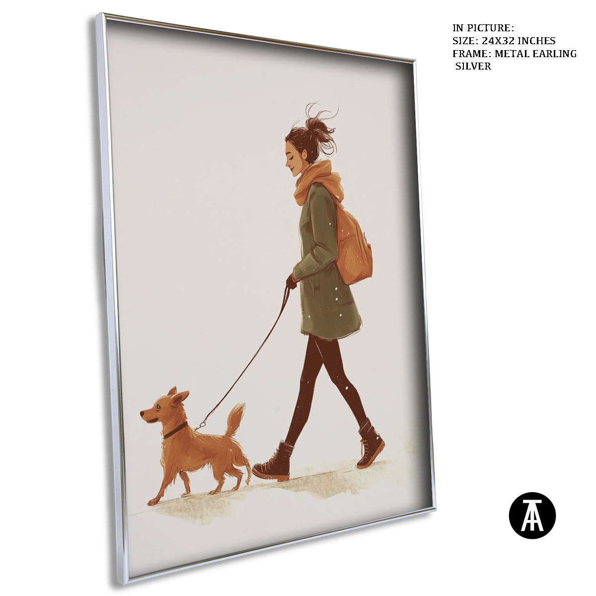 Artwork in Black Frame