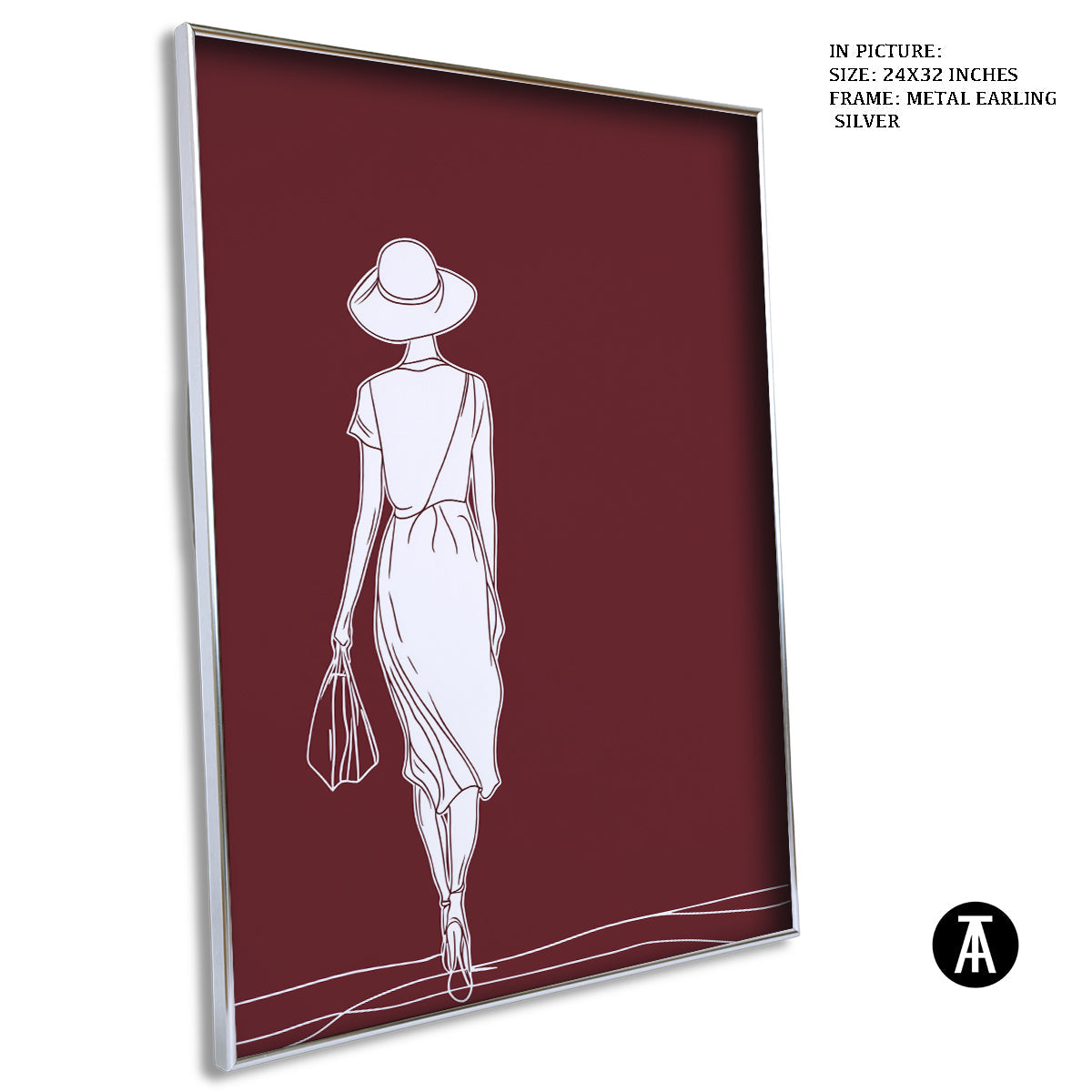 Artwork in Black Frame